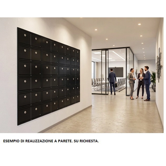 Vendita online Cassetta di sicurezza e portavalori da banco MULTICOLORE 300x250x125 mm. 